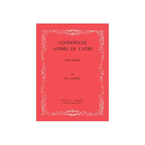 COMBRE LAURO - CONFIDENCES AUPRÈS DE L'ÂTRE - PIANO