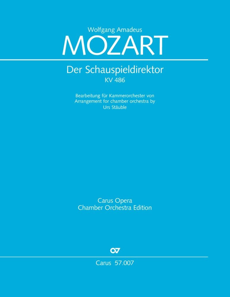 CARUS Der Schauspieldirektor