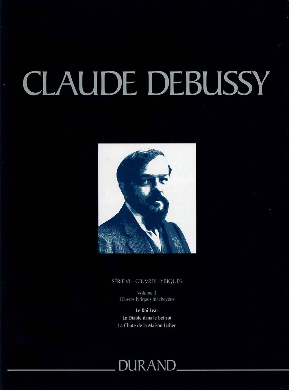 DURAND DEBUSSY CLAUDE - OEUVRES COMPLETES SERIE 6 VOL 3