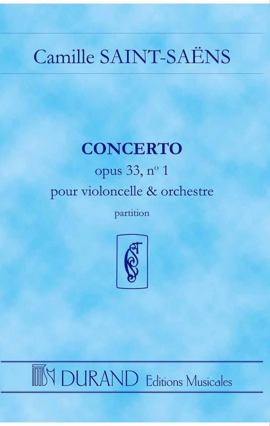 DURAND SAINT SAENS C. - CONCERTO N 1 OP 33 - CONDUCTEUR