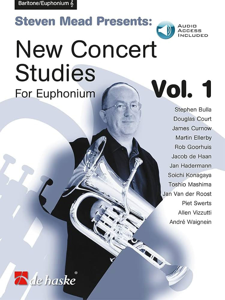 DEHASKE Steven Mead - New Concert Studies Vol.1 - Euphonium + Audio