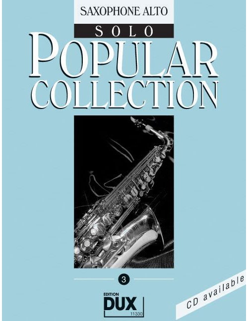 EDITION DUX POPULAR COLLECTION 3 - SAXOPHONE ALTO