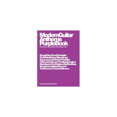 FABER MUSIC MODERN GUITAR ANTHEMS. PURPLE BOOK - GUITAR TAB