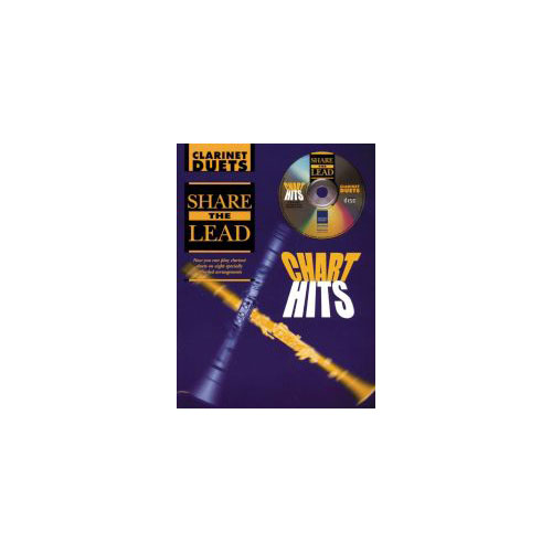 FABER MUSIC Share The Lead - Chart Hits + CD - Clarinet And Piano