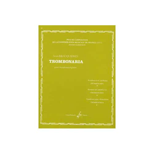 BILLAUDOT BROUQUIERES JEAN - TROMBONARIA - TROMBONE & PIANO