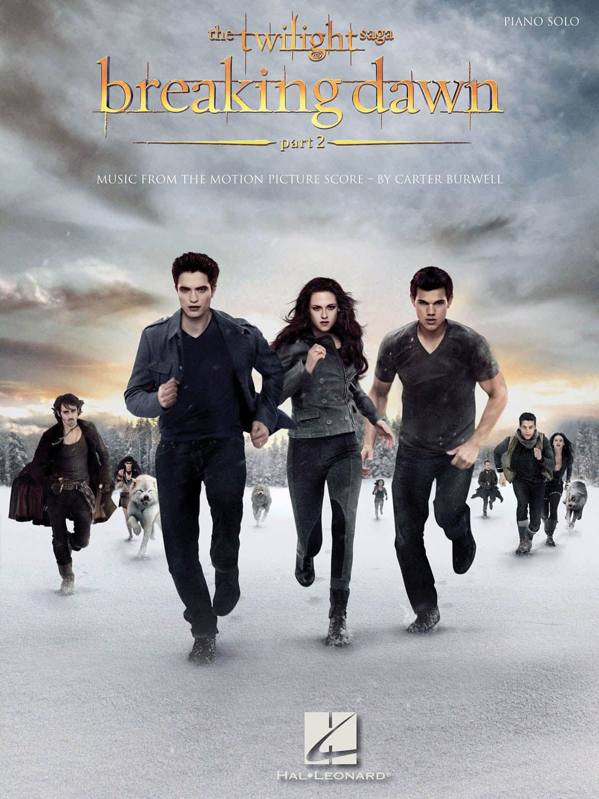 HAL LEONARD TWILIGHT BREAKING DAWN PART 2 - PIANO SOLO