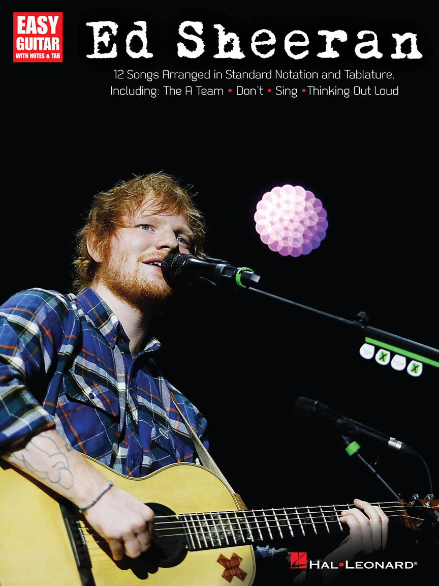 HAL LEONARD Ed Sheeran for Easy Guitar - English version