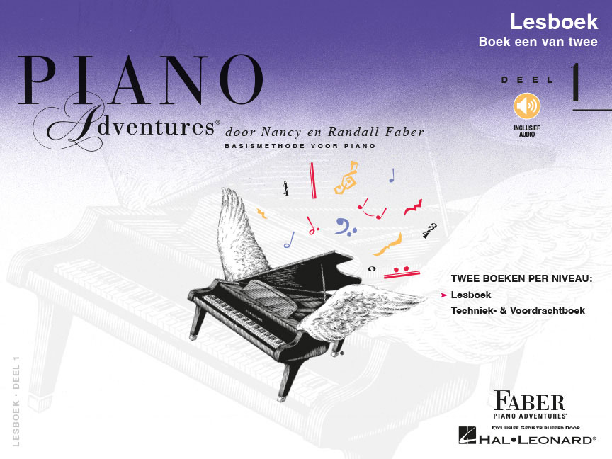 FABER MUSIC Piano Adventures: Lesboek Deel 1 - Dutch version