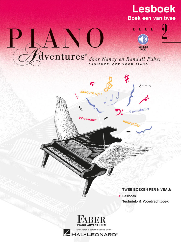 FABER MUSIC Piano Adventures: Lesboek Deel 2 - Dutch version