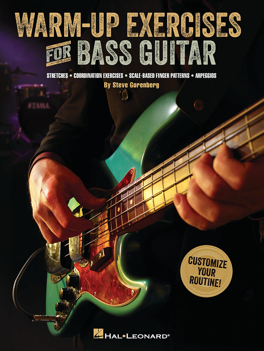 HAL LEONARD Warm-Up Exercises for Bass Guitar - Version anglaise