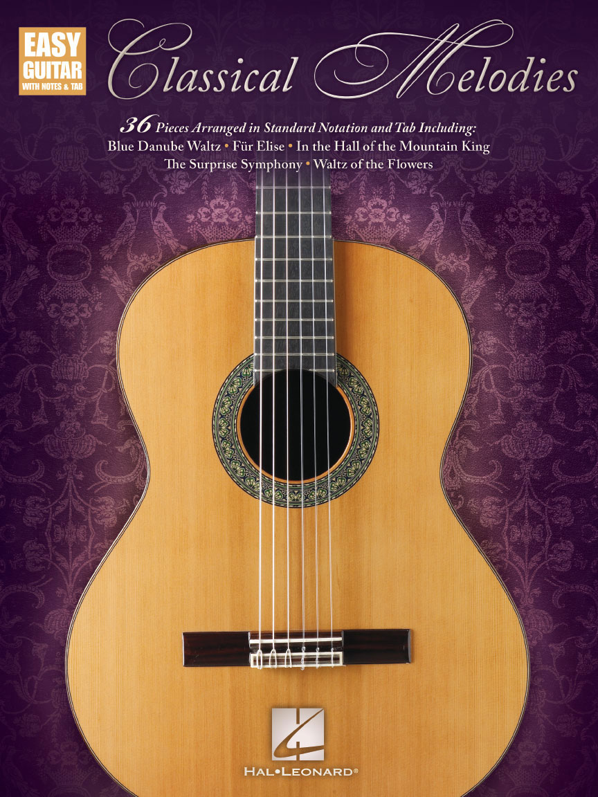 HAL LEONARD Classical Melodies: Easy Guitar With Notes & Tab - Version anglaise