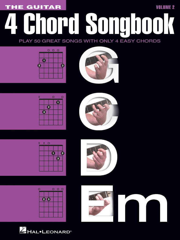HAL LEONARD The Guitar 4-Chord Songbook - Vol. 2