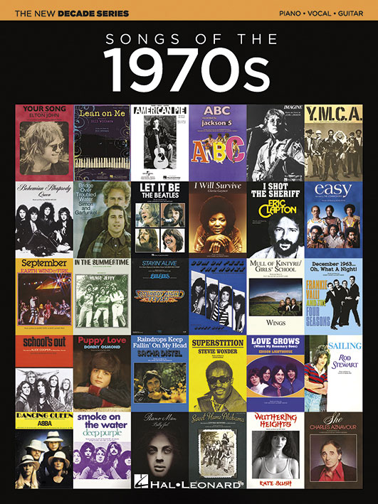 HAL LEONARD The New Decade Series: Songs of the 1970s - Version anglaise