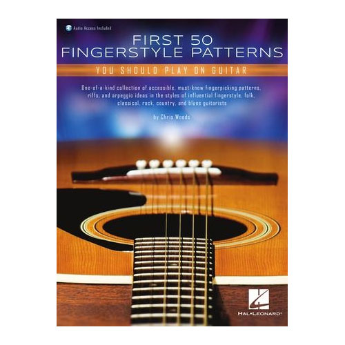 HAL LEONARD First 50 Fingerstyle Patterns - Version anglaise