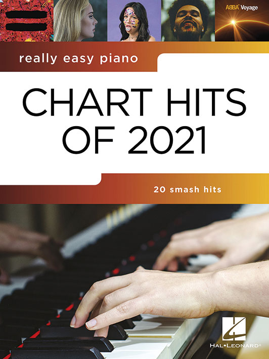 HAL LEONARD Really Easy Piano: Chart Hits 2021 - English version