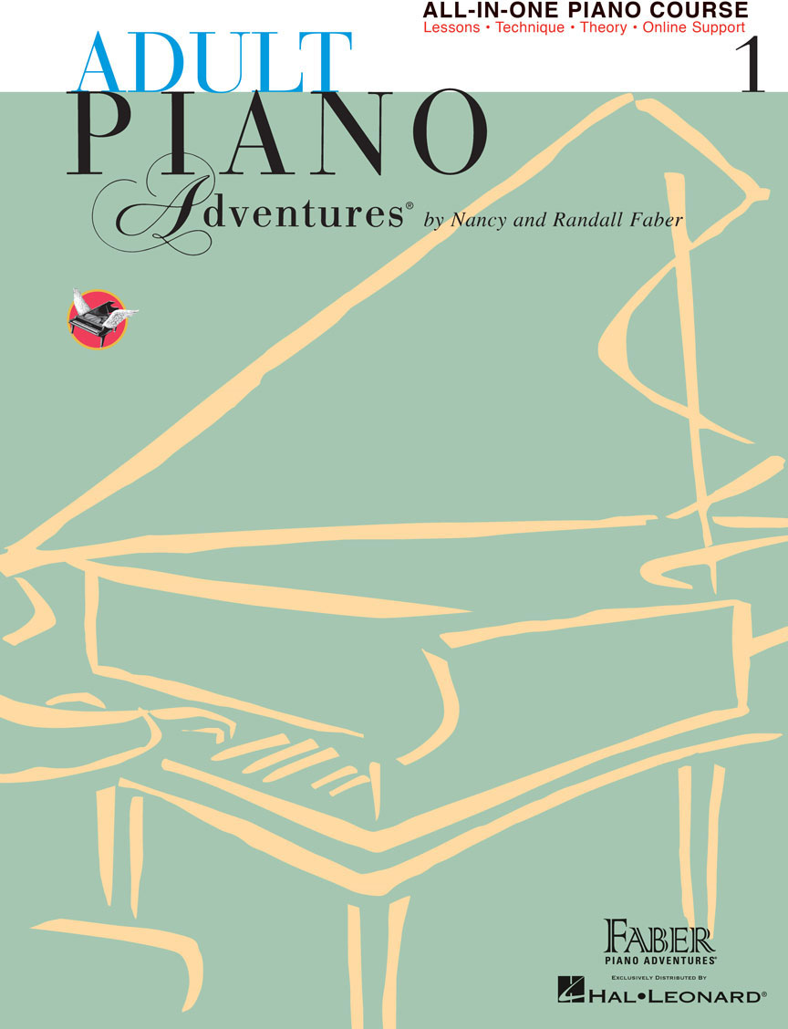 FABER MUSIC Adult Piano Adventures All-In-One Book 1 - Version anglaise
