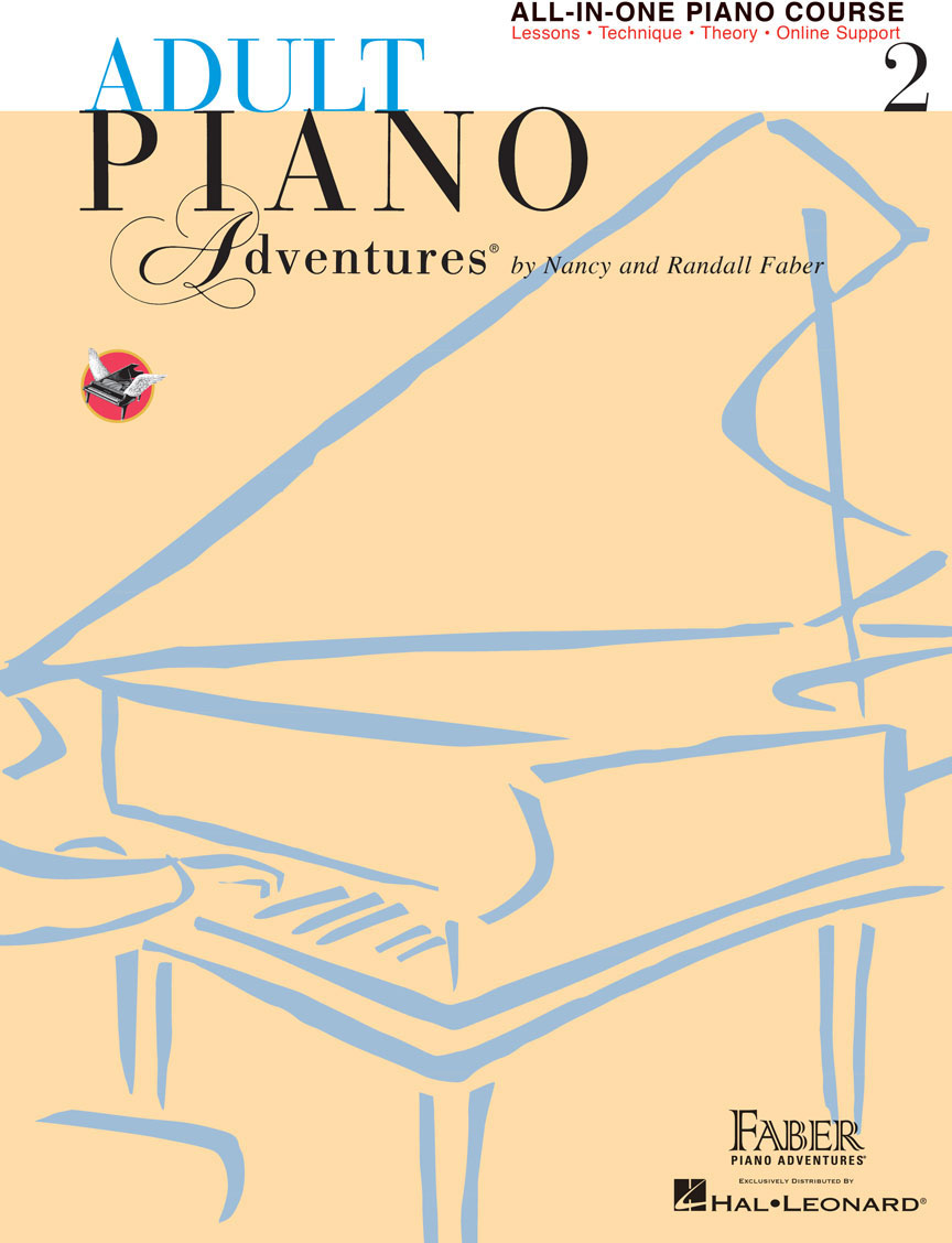 FABER MUSIC Adult Piano Adventures All-in-One Book 2 - English version