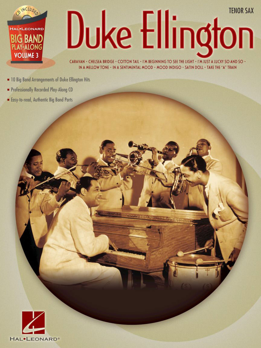 HAL LEONARD BIG BAND PLAY ALONG VOL. 3 - ELLINGTON D. - TENOR SAX