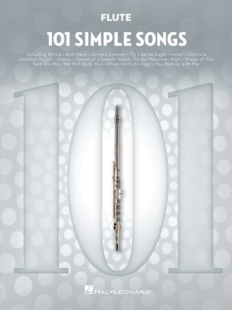 HAL LEONARD 101 Simple Songs - Flûte