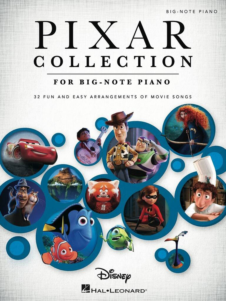 HAL LEONARD Pixar Collection for Big Note Piano