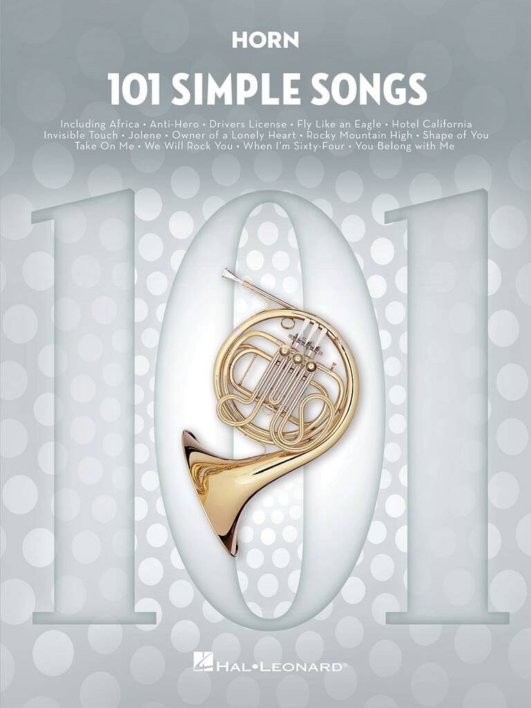 HAL LEONARD 101 Simple Songs - Horn