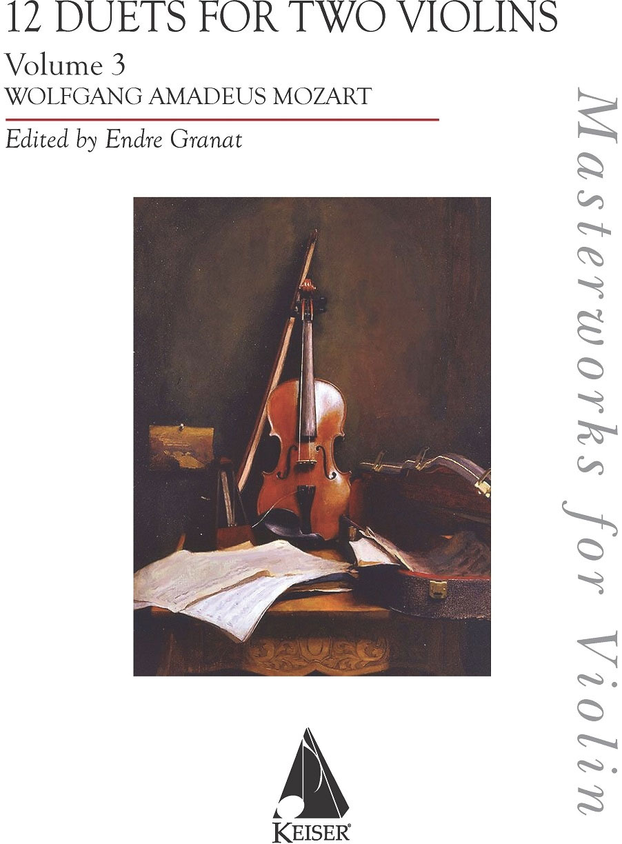 HAL LEONARD 12 Duets for Two Violins - Volume 3