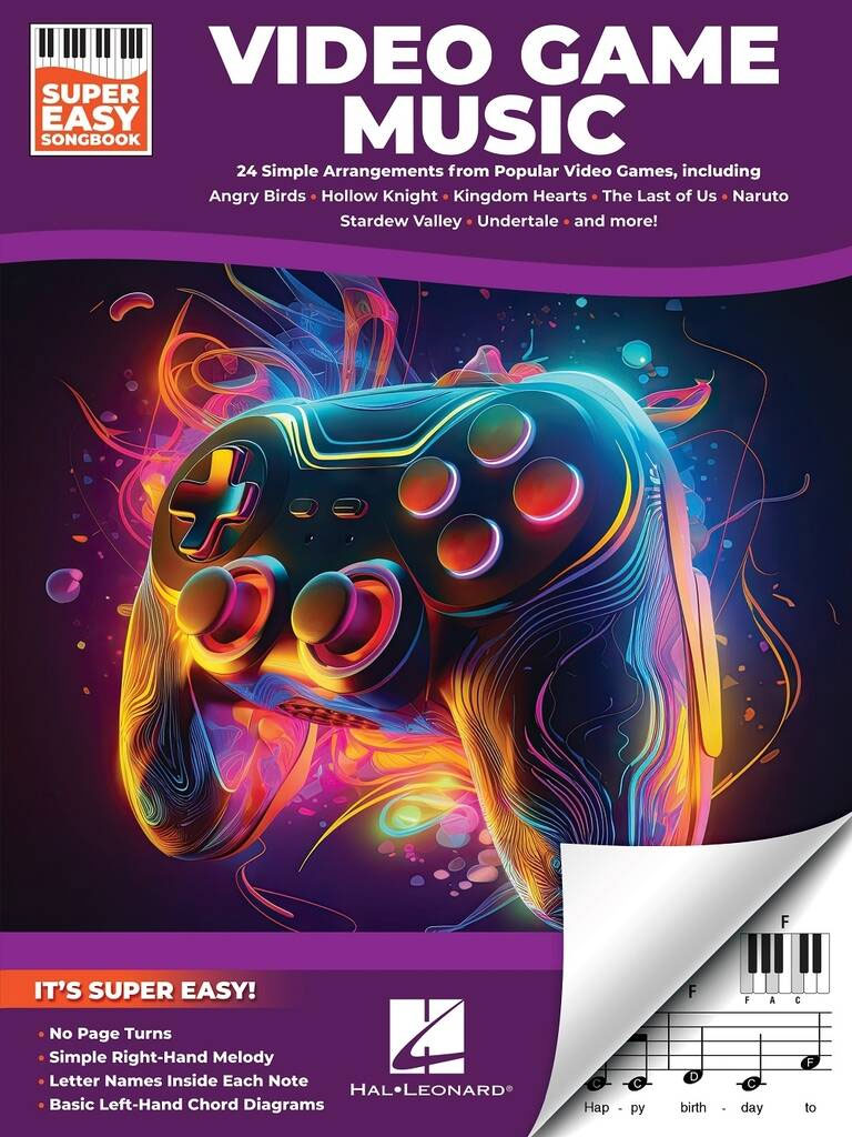 HAL LEONARD Video Game Music - Super Easy Songbook