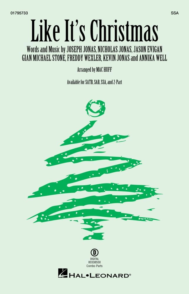 HAL LEONARD Like It's Christmas