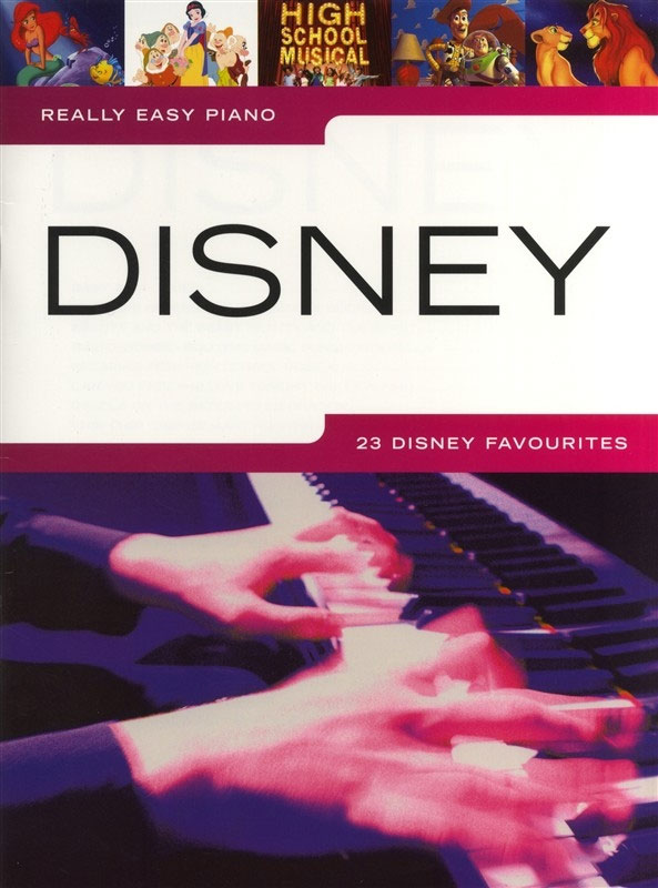 HAL LEONARD Really Easy Piano - 23 Disney Favourites - English version