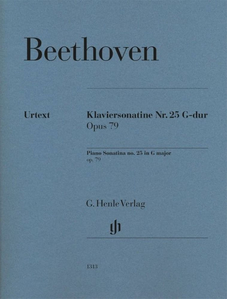 HENLE VERLAG Klaviersonatine Nr. 25 G-dur op. 79
