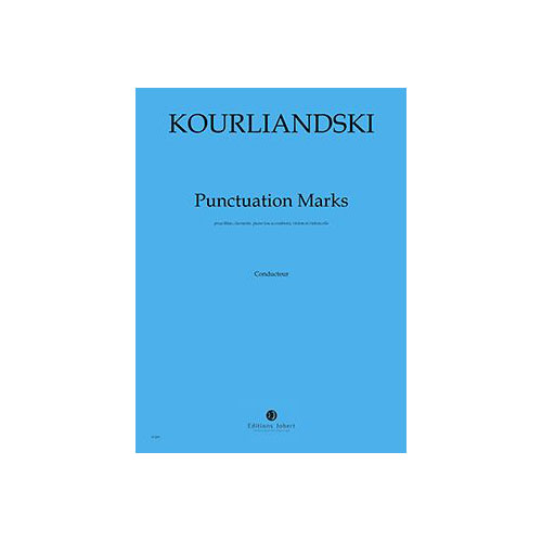 JOBERT KOURLIANDSKI DMITRI - PUNCTUATION MARKS - QUINTETTE