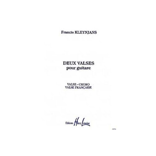 LEMOINE Kleynjans - Valses (2) - Guitare