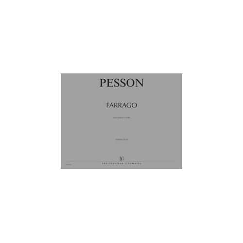 LEMOINE PESSON - QUATUOR À CORDES N°3 FARRAGO - 2 VIOLONS, ALTO ET VIOLONCELLE