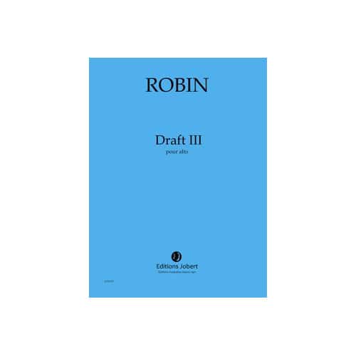 JOBERT ROBIN - DRAFT III - ALTO