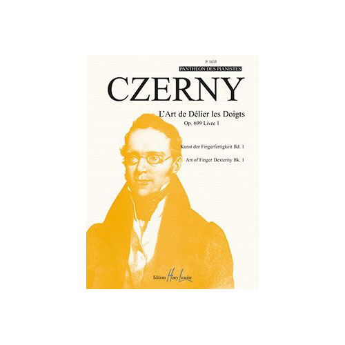 LEMOINE Czerny Carl - Art De Delier Les Doigts Op.699 Vol.1 - Piano