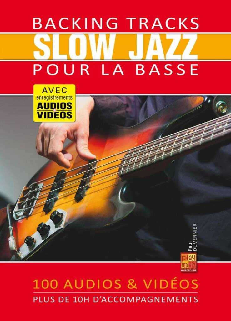 PLAY MUSIC PUBLISHING Backing Tracks Slow Jazz pour la Basse
