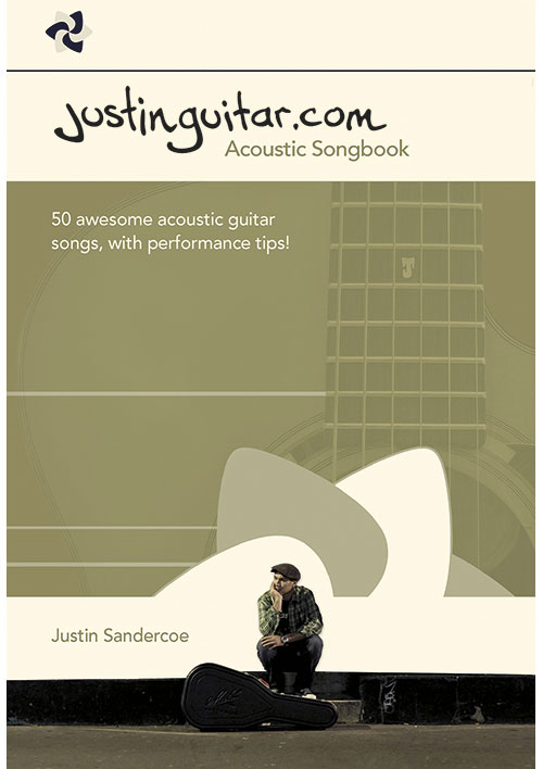 WISE PUBLICATIONS The Justinguitar.com Acoustic Songbook - English version