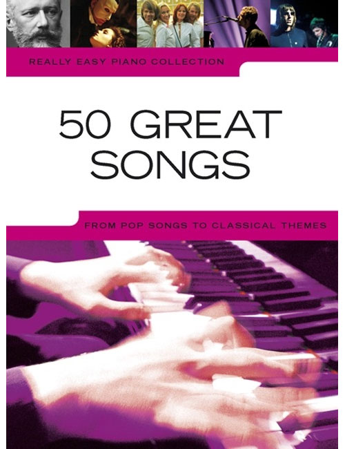 MUSIC SALES Really Easy Piano: 50 Great Songs - English version