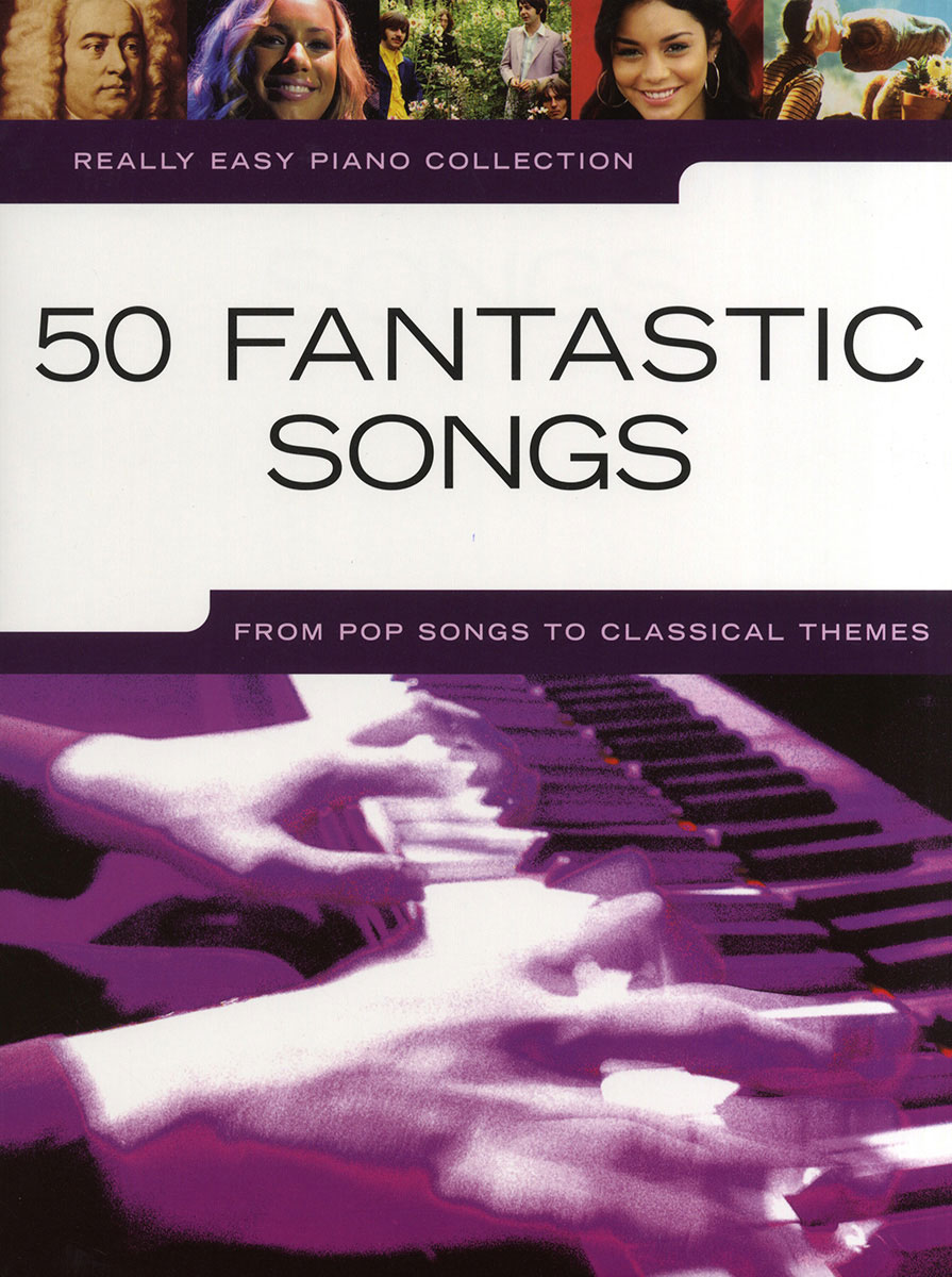 WISE PUBLICATIONS Really Easy Piano: 50 Fantastic Songs - English version