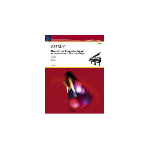 SCHOTT CZERNY CARL - THE ART OF FINGER DEXTERITY OP. 740 - PIANO