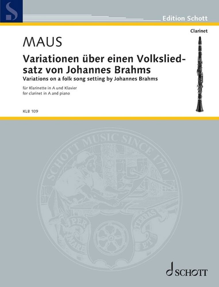 SCHOTT Variations on a folk song setting