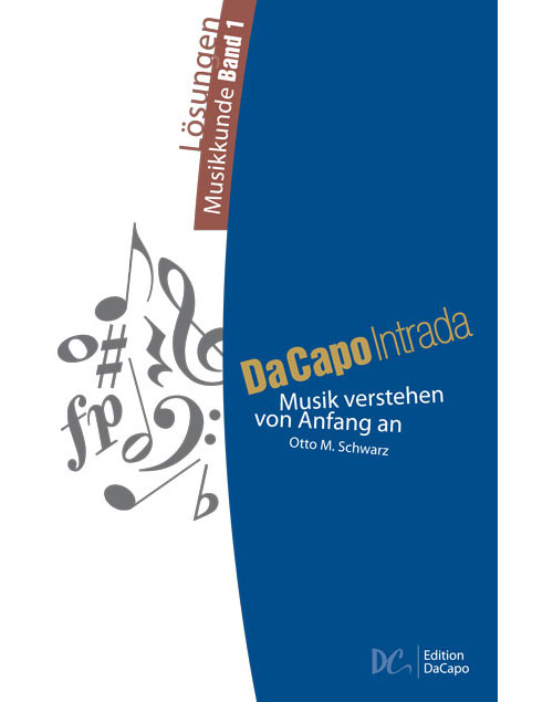 MITROPA MUSIC Da Capo Intrada - Lösungen Musikkunde Band 1