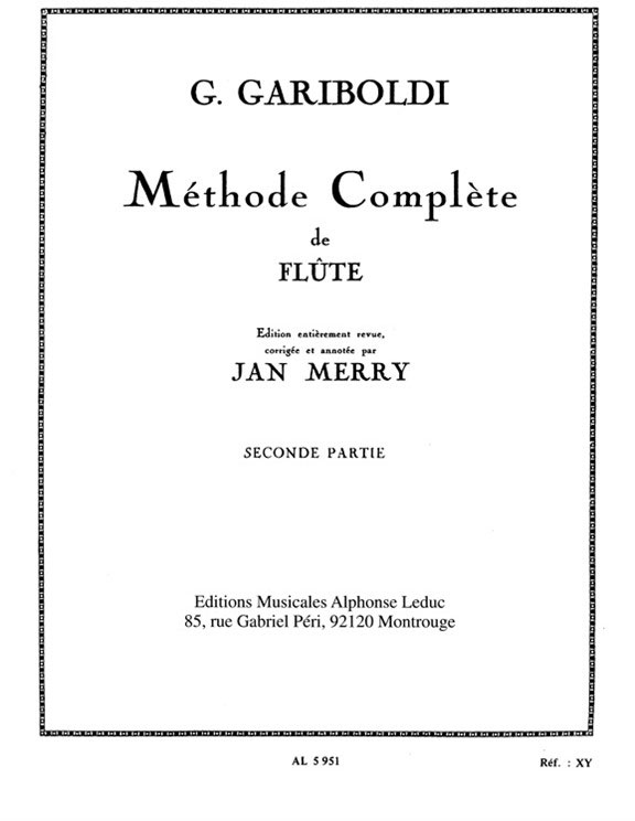 LENGNICK Giuseppe Gariboldi: Methode complete Vol.2