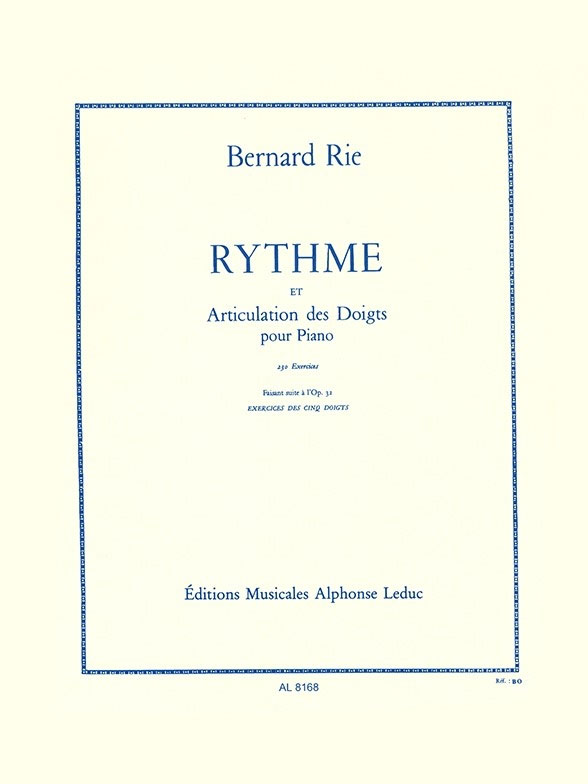 LEDUC Rythme Et Articulation Des Doigts