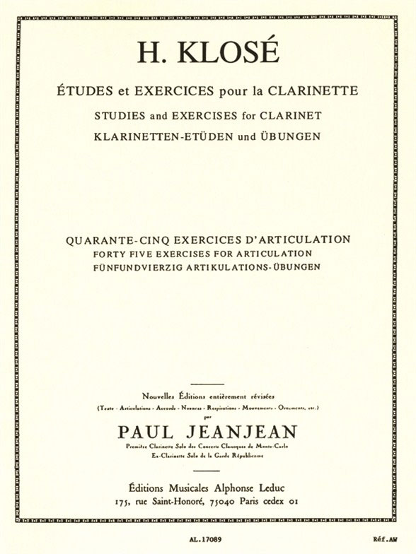 LEDUC 45 Exercises d'articulation