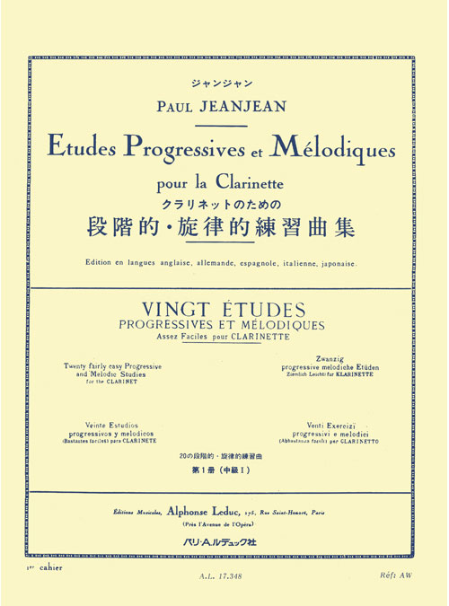 LEDUC 20 Etudes Progressives & Melodiques 1