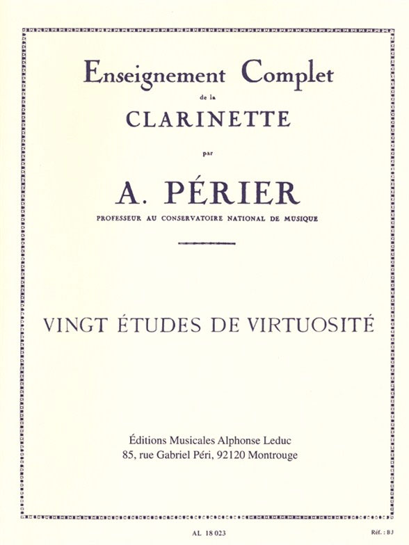LEDUC 20 Études De Virtuosité