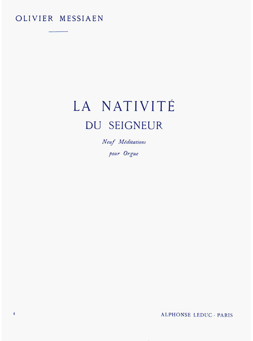 LEDUC La Nativité Du Seigneur Vol. 4
