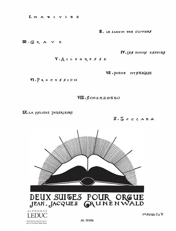 LEDUC Deux Suites pour Orgue