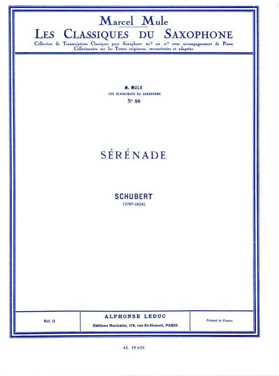 LEDUC Sérénade